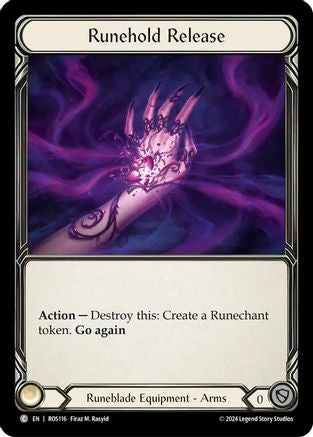 Image of Runehold Release [ROS116] (Rosetta)  Cold Foil