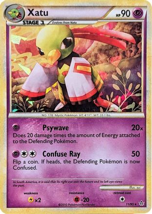 Image of Xatu 011/95  - Holofoil Blister Exclusives - Holo Rare