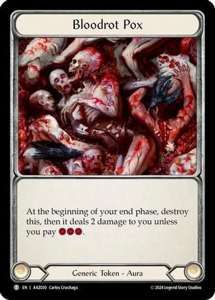 Image of Bloodrot Pox // Frailty [AAZ030 // AAZ031] (Armory Deck: Azalea)