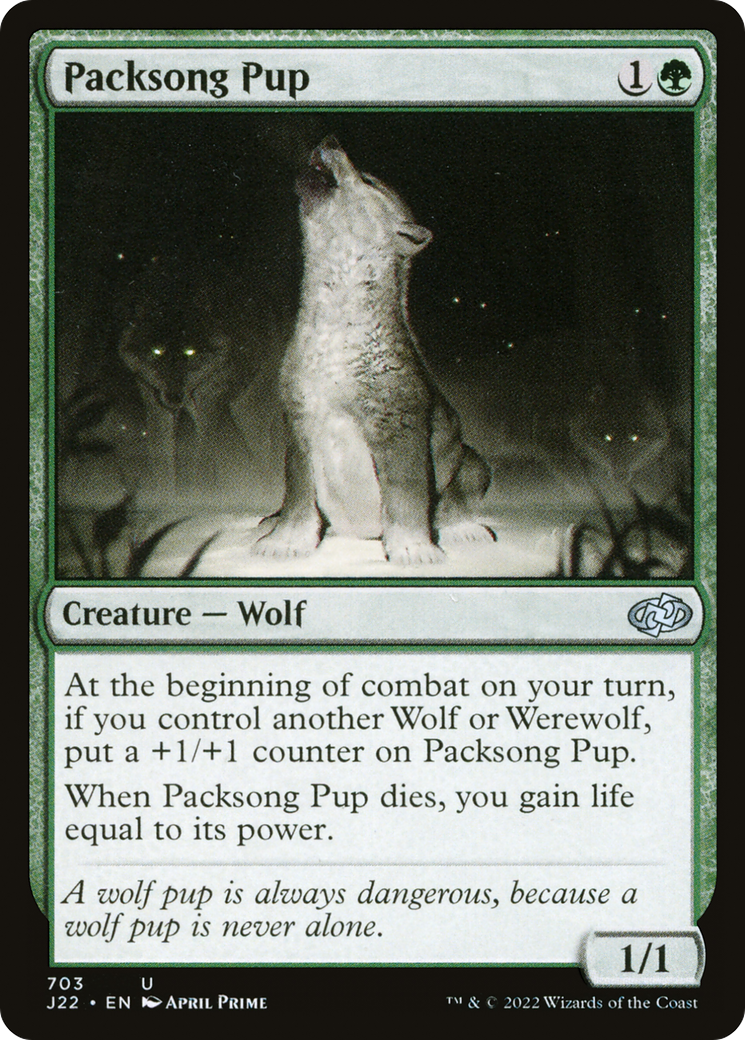 Image of Packsong Pup [Jumpstart 2022]