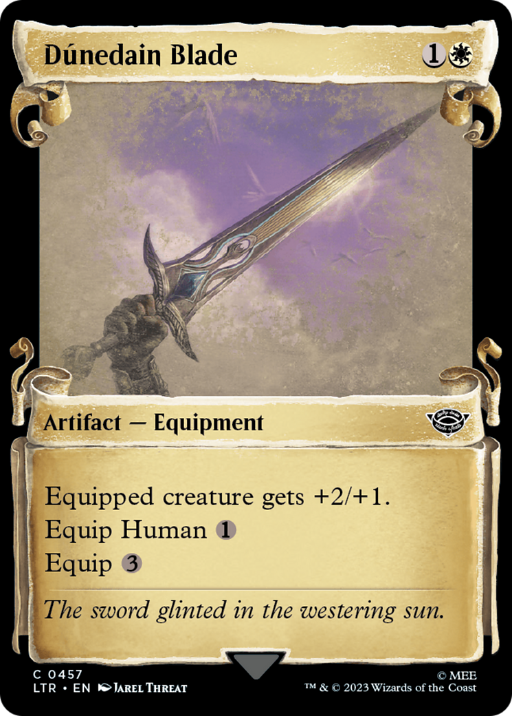Image of Dunedain Blade [The Lord of the Rings: Tales of Middle-Earth Showcase Scrolls]