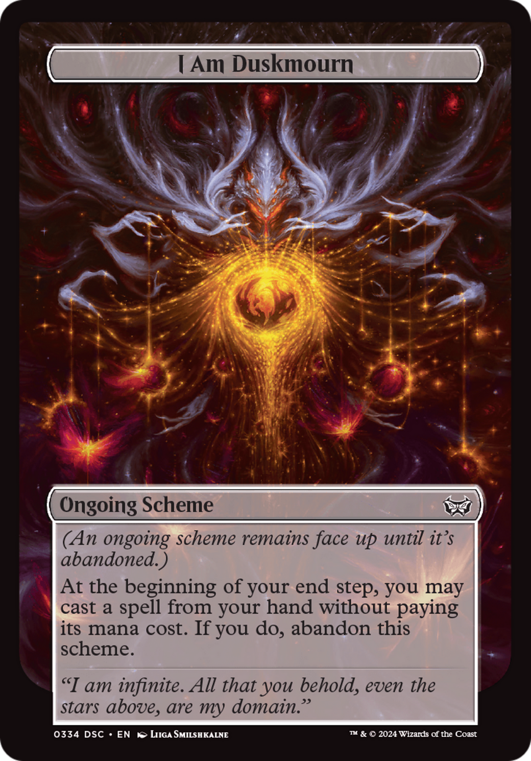 Image of I Am Duskmourn (Full Art) [Duskmourn: Archenemy]