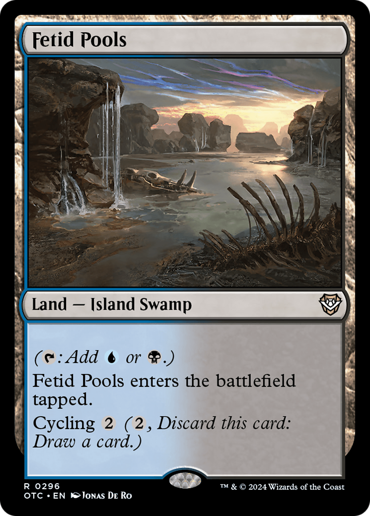 Image of Fetid Pools [Outlaws of Thunder Junction Commander]
