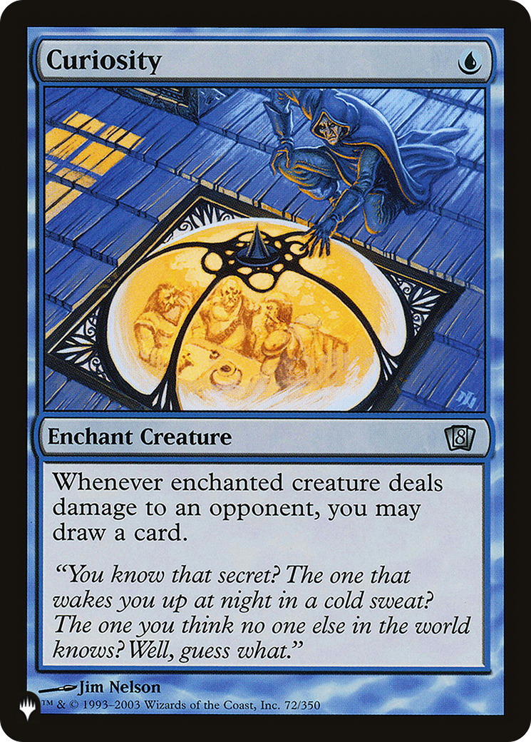 Image of Curiosity (8ED) [The List]