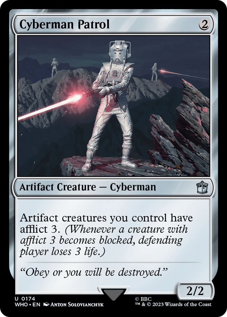 Image of Cyberman Patrol [Doctor Who]