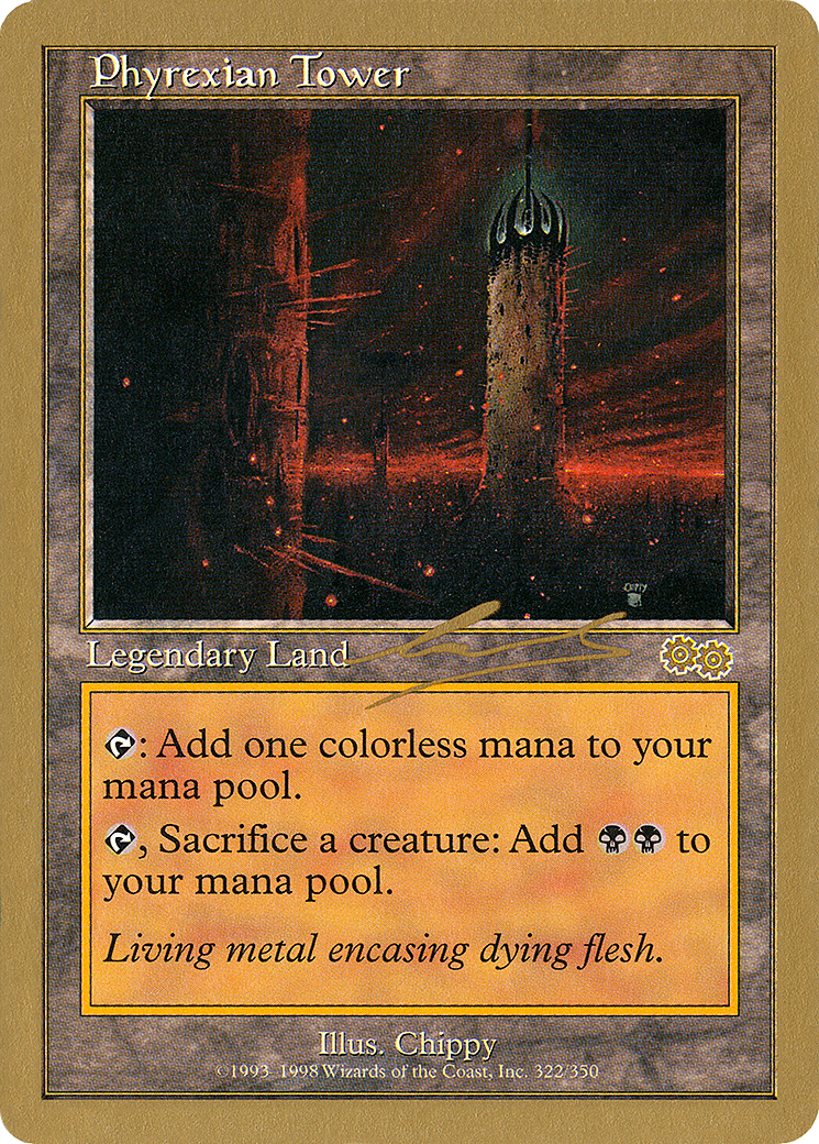 Image of Phyrexian Tower (Nicolas Labarre) [World Championship Decks 2000]