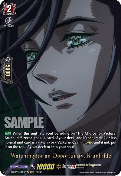 Image of Watching for an Opportunity, Brunhilde (D-TTD02/RGR02EN) [Record of Ragnarok]