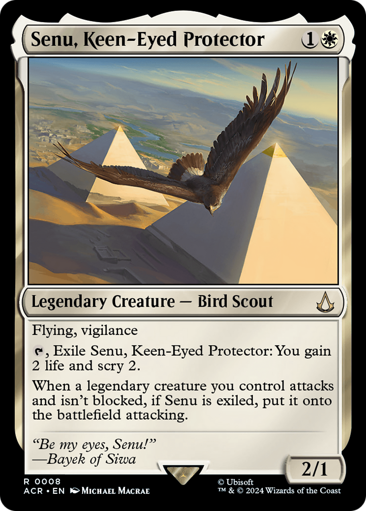 Image of Senu, Keen-Eyed Protector [Assassin's Creed]