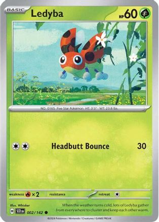 Image of Ledyba (002/142) [Scarlet & Violet: Stellar Crown]