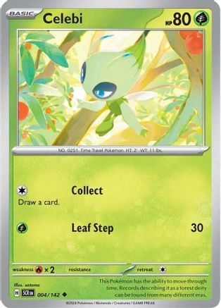 Image of Celebi (004/142) [Scarlet & Violet: Stellar Crown]