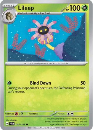 Image of Lileep (005/142) [Scarlet & Violet: Stellar Crown]
