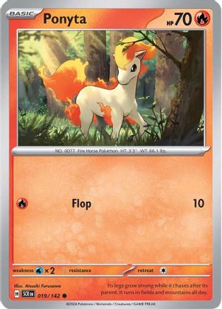 Image of Ponyta (019/142) [Scarlet & Violet: Stellar Crown]