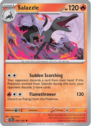 Image of Salazzle (024/142) [Scarlet & Violet: Stellar Crown]