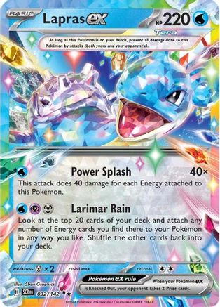 Image of Lapras ex (032/142) [Scarlet & Violet: Stellar Crown]