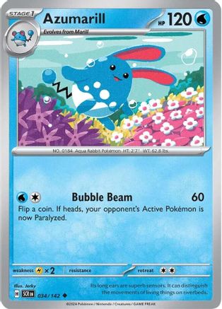 Image of Azumarill (034/142) [Scarlet & Violet: Stellar Crown]