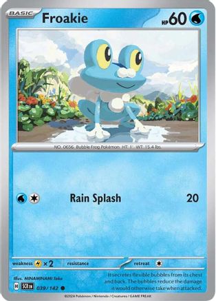 Image of Froakie (039/142) [Scarlet & Violet: Stellar Crown]