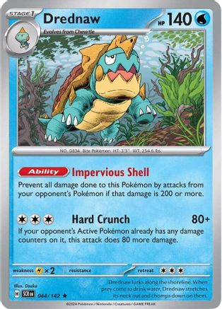 Image of Drednaw (044/142) [Scarlet & Violet: Stellar Crown]