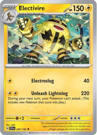 Image of Electivire (047/142) [Scarlet & Violet: Stellar Crown]