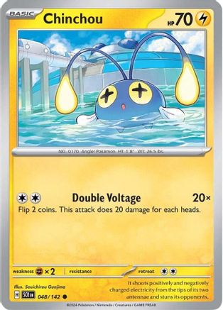 Image of Chinchou (048/142) [Scarlet & Violet: Stellar Crown]