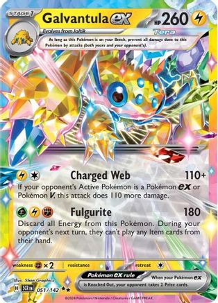 Image of Galvantula ex (051/142) [Scarlet & Violet: Stellar Crown]