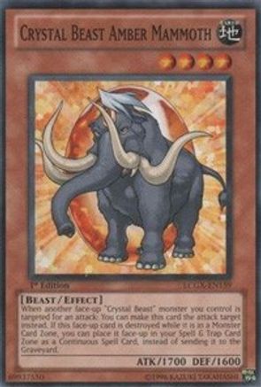 Image of Crystal Beast Amber Mammoth [LCGX-EN159] Common