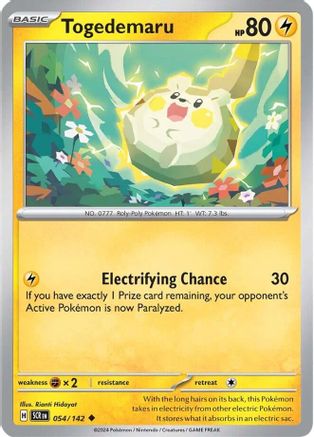 Image of Togedemaru (054/142) [Scarlet & Violet: Stellar Crown]