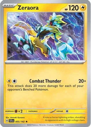 Image of Zeraora (055/142) [Scarlet & Violet: Stellar Crown]