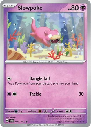 Image of Slowpoke (057/142) [Scarlet & Violet: Stellar Crown]