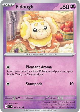 Image of Fidough (066/142) [Scarlet & Violet: Stellar Crown]