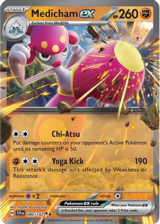 Image of Medicham ex (080/142) [Scarlet & Violet: Stellar Crown]