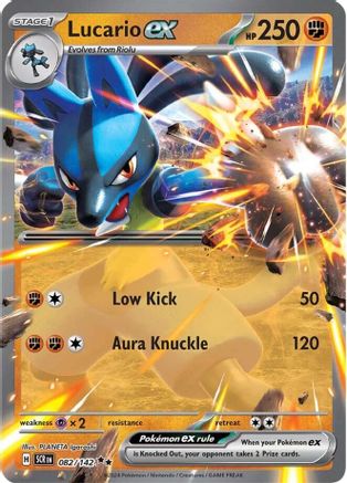 Image of Lucario ex (082/142) [Scarlet & Violet: Stellar Crown]