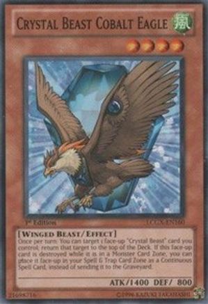 Image of Crystal Beast Cobalt Eagle [LCGX-EN160] Common