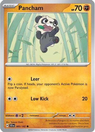 Image of Pancham (085/142) [Scarlet & Violet: Stellar Crown]