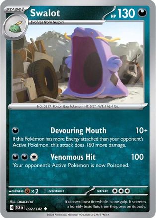 Image of Swalot (092/142) [Scarlet & Violet: Stellar Crown]