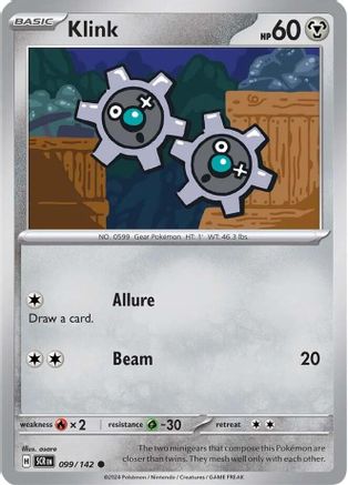 Image of Klink (099/142) [Scarlet & Violet: Stellar Crown]
