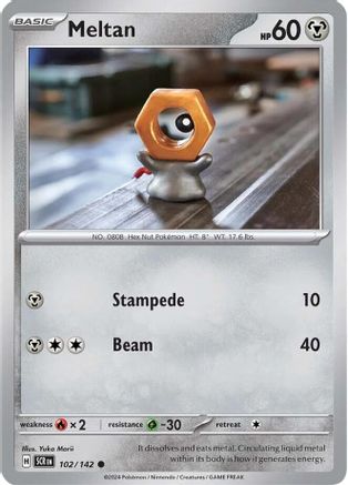 Image of Meltan (102/142) [Scarlet & Violet: Stellar Crown]