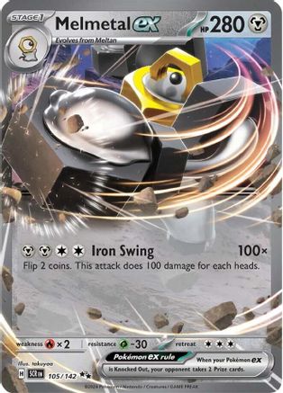 Image of Melmetal ex (105/142) [Scarlet & Violet: Stellar Crown]