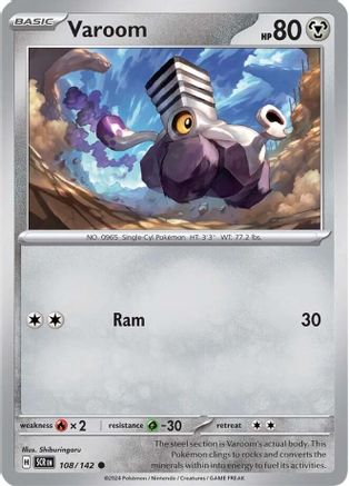 Image of Varoom (108/142) [Scarlet & Violet: Stellar Crown]
