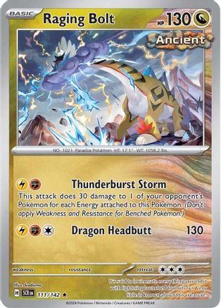 Image of Raging Bolt (111/142) [Scarlet & Violet: Stellar Crown]