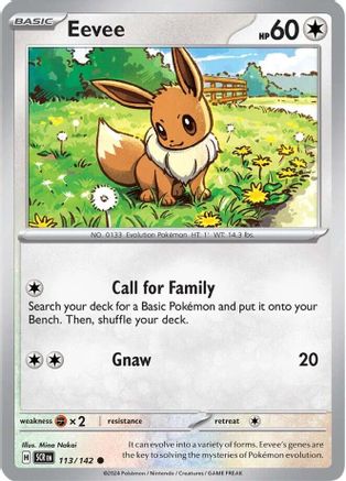 Image of Eevee (113/142) [Scarlet & Violet: Stellar Crown]
