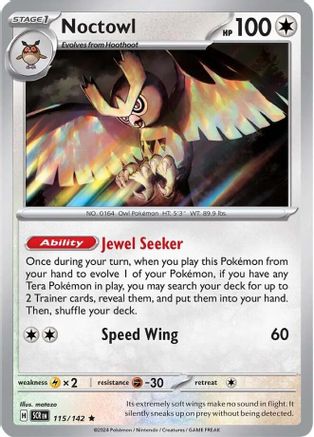 Image of Noctowl (115/142) [Scarlet & Violet: Stellar Crown]