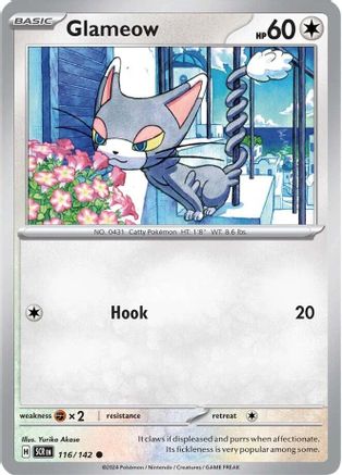 Image of Glameow (116/142) [Scarlet & Violet: Stellar Crown]