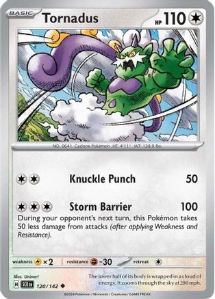 Image of Tornadus (120/142) [Scarlet & Violet: Stellar Crown]