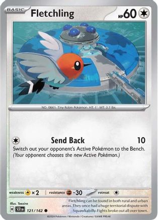 Image of Fletchling (121/142) [Scarlet & Violet: Stellar Crown]