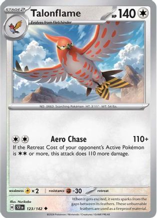 Image of Talonflame (123/142) [Scarlet & Violet: Stellar Crown]