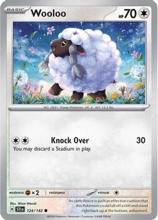 Image of Wooloo (124/142) [Scarlet & Violet: Stellar Crown]