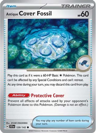 Image of Antique Cover Fossil (129/142) [Scarlet & Violet: Stellar Crown]