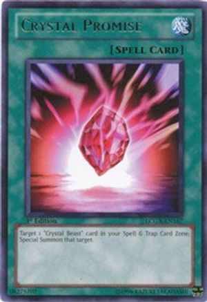Image of Crystal Promise [LCGX-EN167] Rare