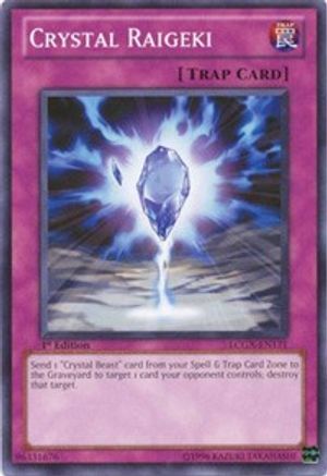 Image of Crystal Raigeki [LCGX-EN171] Common