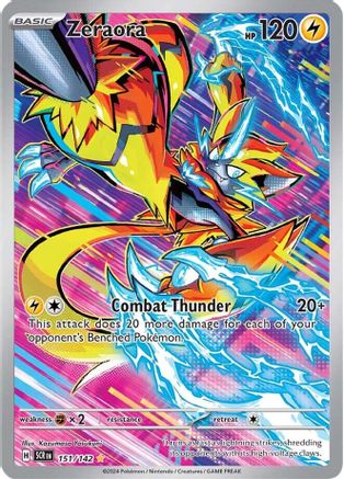 Image of Zeraora (151/142) [Scarlet & Violet: Stellar Crown]